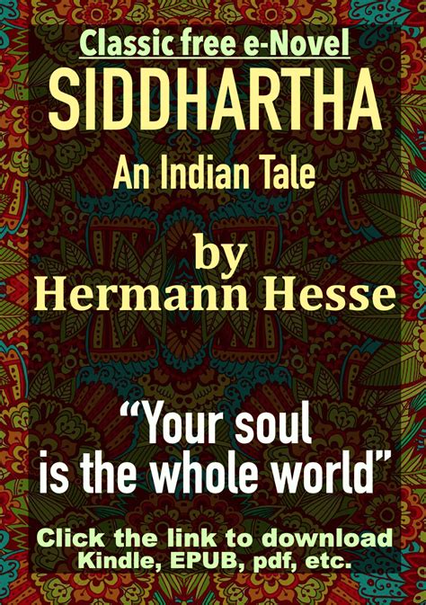 siddhartha the indian tale pdf